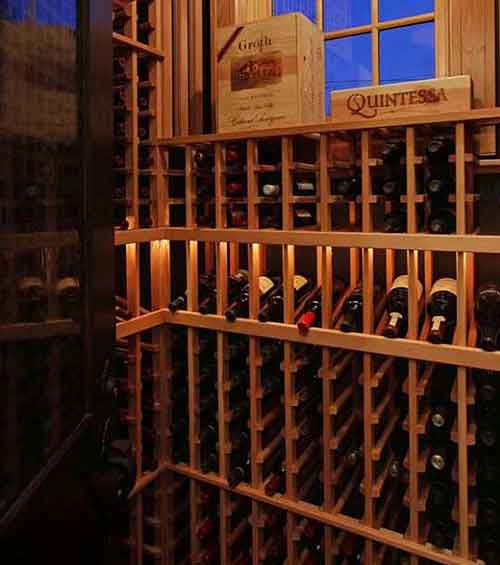 湖北武漢私人別墅紅酒酒窖設(shè)計